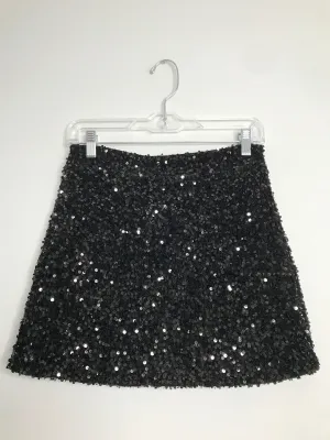 Womens Size Sm Misses Black Altar'd State Skirt