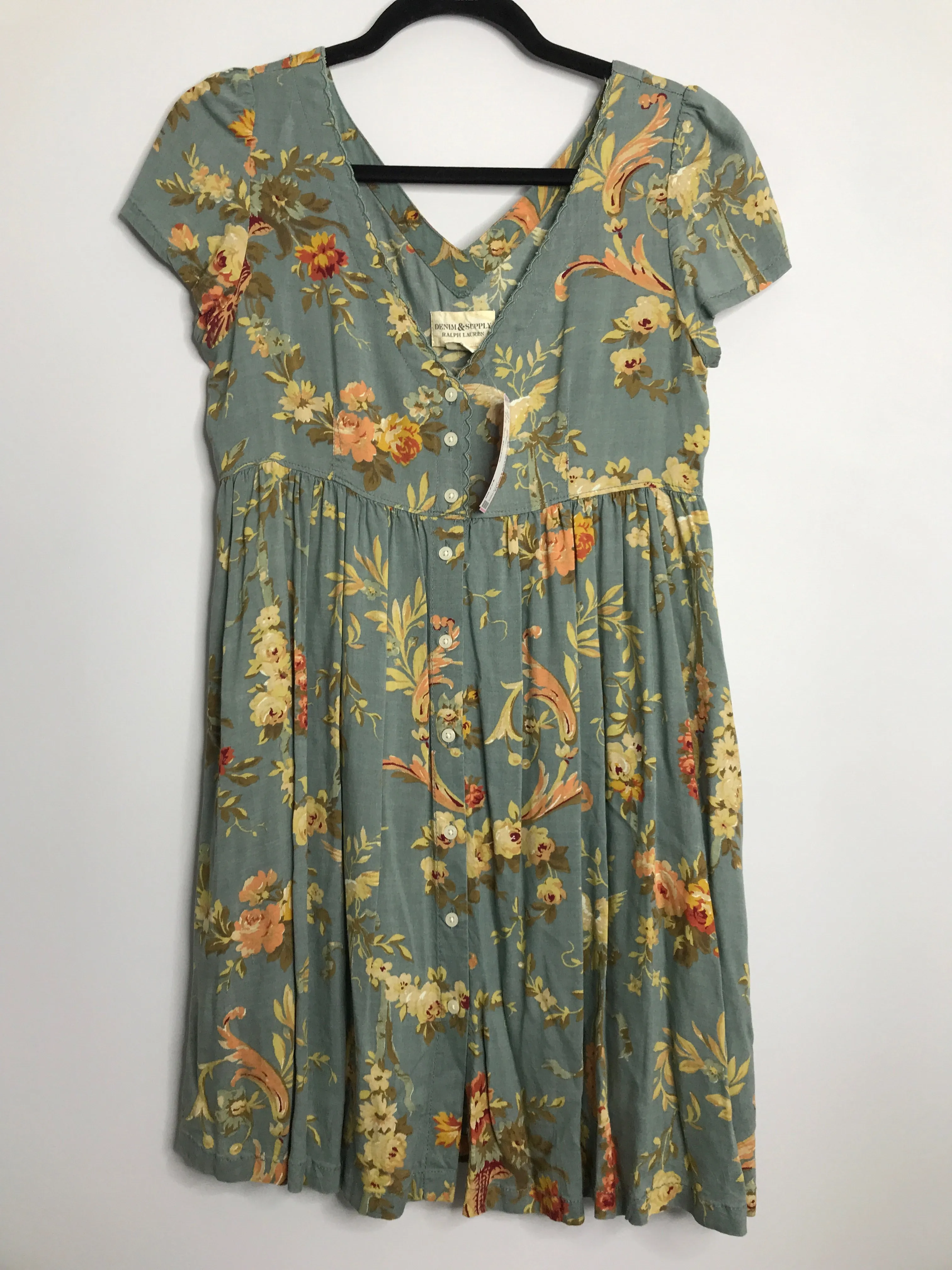 Womens Size Sm Misses Blue RL Dress
