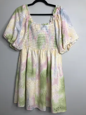 Womens Size Sm Misses Green BTFL-life Dress