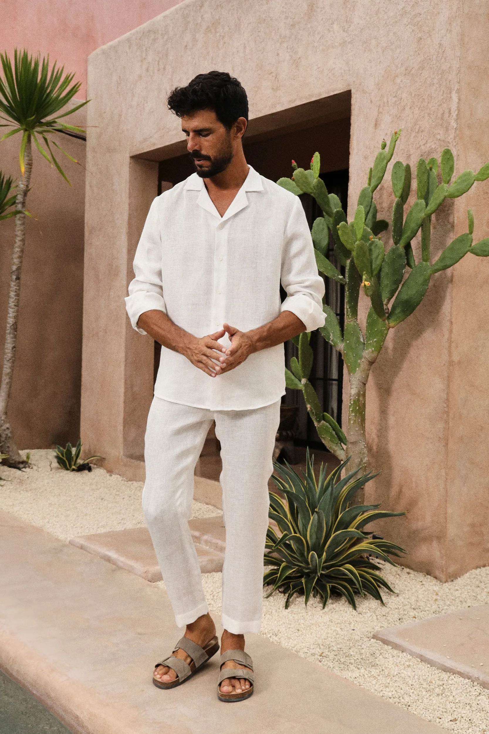 Zanzibar Shirt- Man (Ivory)